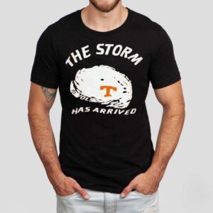 Tennessee Volunrs The Storm Has Arrived Go Vols Shirt