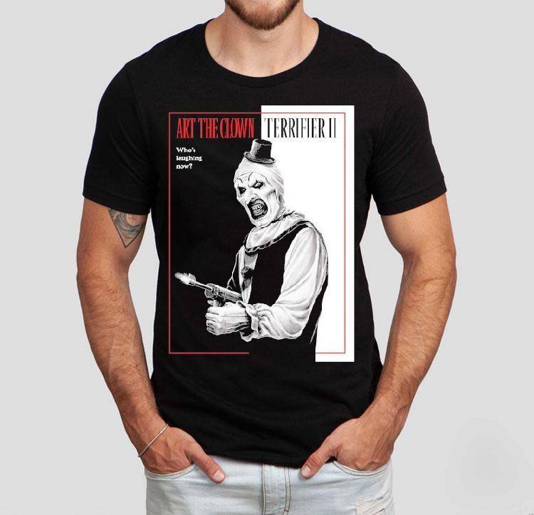 Terrifier Say Hello To My Scary Friend Shirt 4 Terrifier Say Hello To My Scary Friend Tshirt
