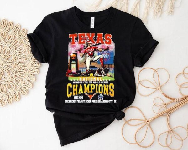 Texas Longhorns Football National Women’s College World Series Champions 2025 Shirt