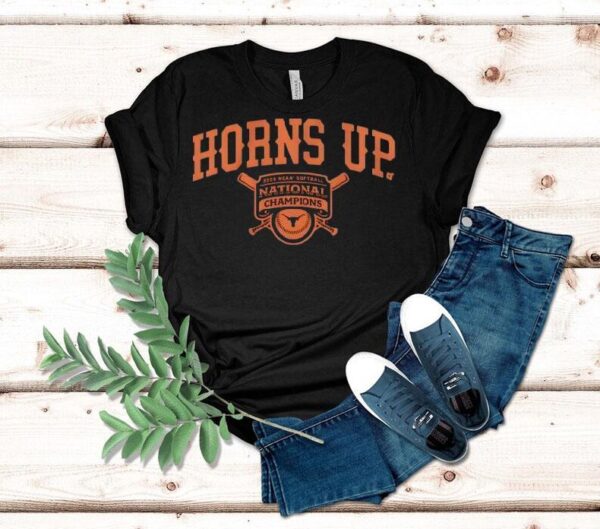 Texas Longhorns Horns Up 2025 National Champs Shirt