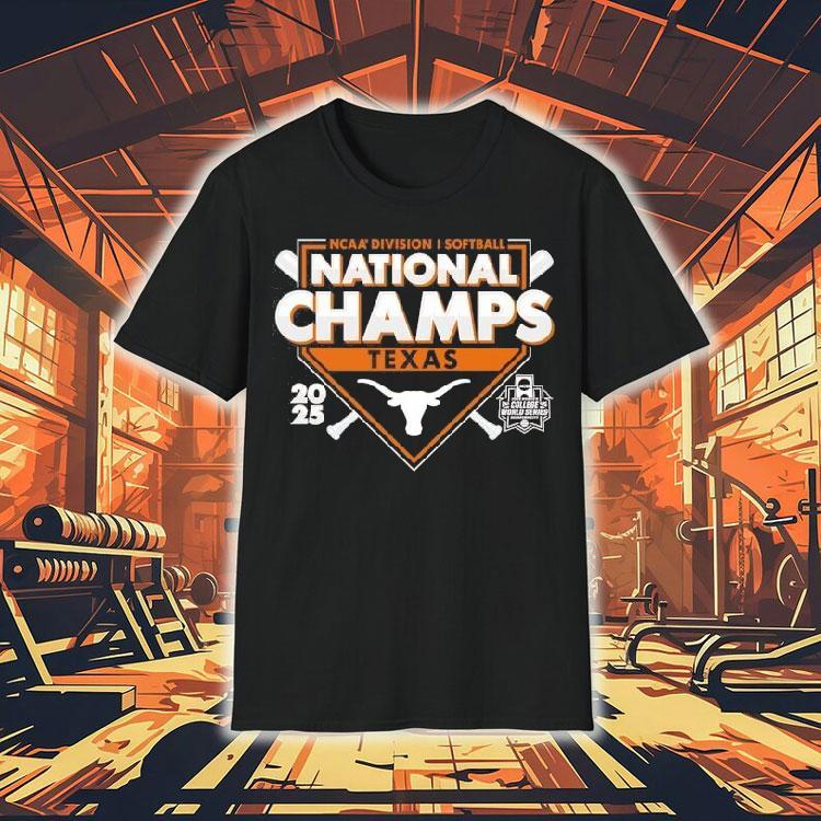 Texas Longhorns Ncaa Division I Softball National Champs 2025 Logo Shirt 4 Texas Longhorns Ncaa Division I Softball National Champs Logo Tshirt