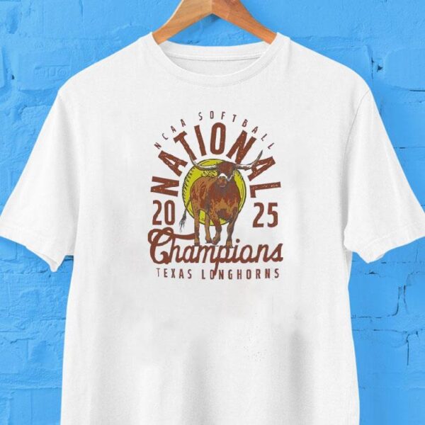 Texas Longhorns Ncaa Softball National Champions 2025 Vintage Shirt