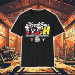 Texas Tech 2025 Softball College World Series Championship Final Wreck ‘em Game Day Shirt