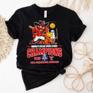 Texas Tech Red Raiders Women’s College World Series Champions 2025 Mascot Shirt