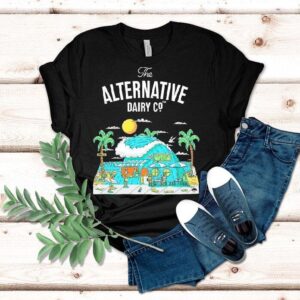 The Alternative Dairy Co Almond Beach Caf Block Shirt