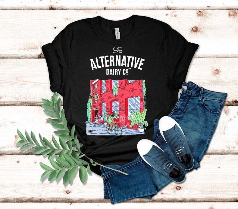 The Alternative Dairy Co Oat Urban Caf Block Shirt 4 The Alternative Dairy Co Oat Urban Caf Block Tshirt