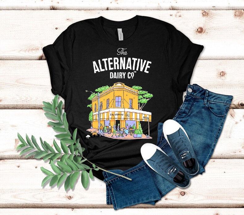 The Alternative Dairy Co Soy Burbs Caf Shirts 4 The Alternative Dairy Co Soy Burbs Caf S Tshirt