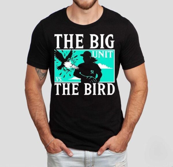 The Big Unit Vs The Bird Player Baseball Shirt