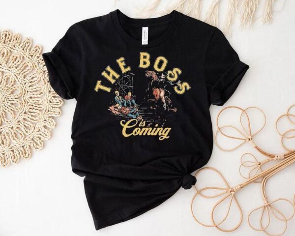 The Boss Is Coming Skeleton Shirt