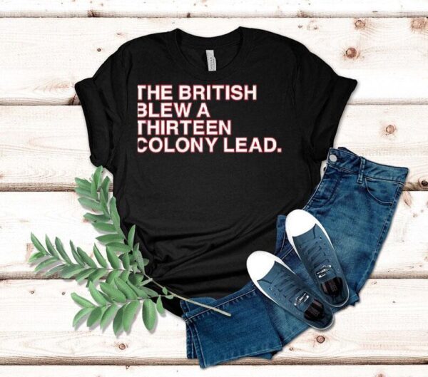 The British Blew A Thirn Cololy Lead Shirt