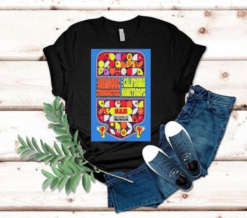 The California Honeydrops Tour 2025 Charlottesville Shirt 4 The California Honeydrops Tour Charlottesville Tshirt