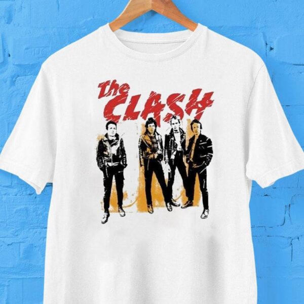 The Clash Live Show Tour Graphic Photo Shirt