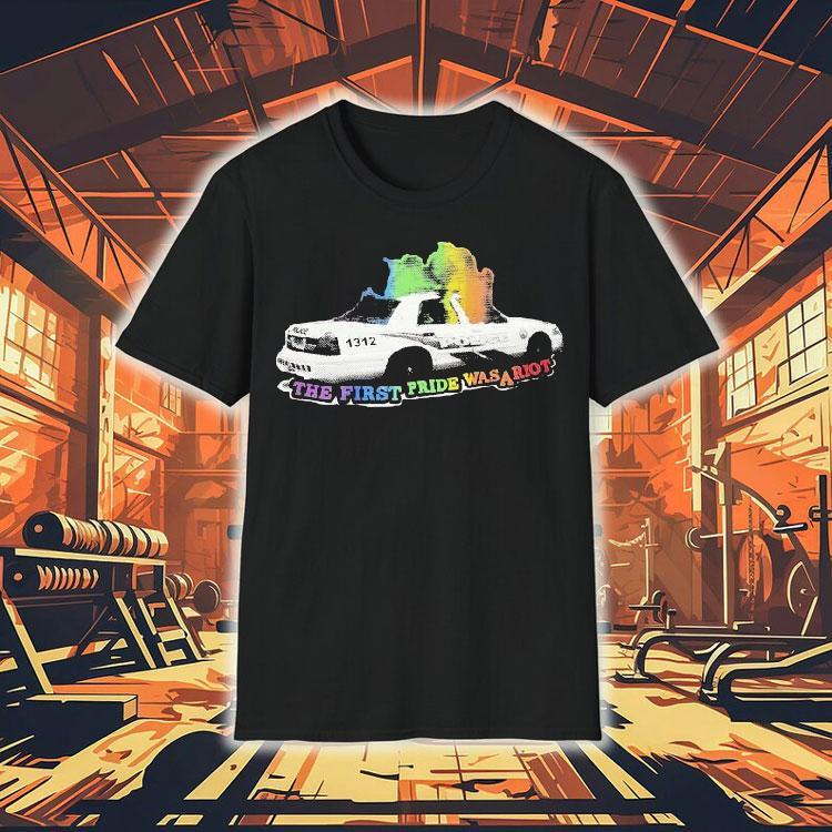 The First Pride Was A Riot Police Rainbow Shirt 4 The First Pride Was A Riot Police Rainbow Tshirt