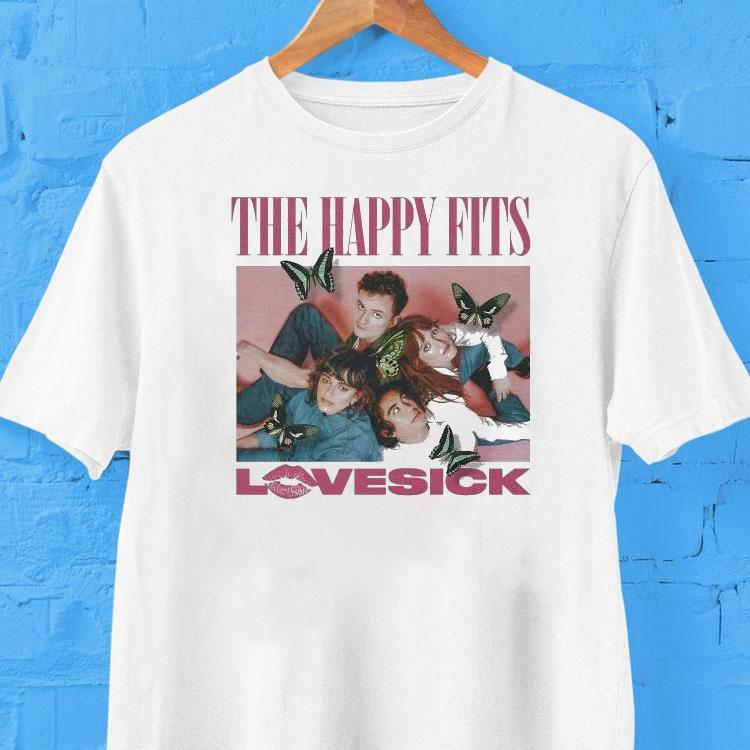 The Happy Fits Lovesick Logo Photo Shirt 2 The Happy Fits Lovesick Logo Photo Tshirt