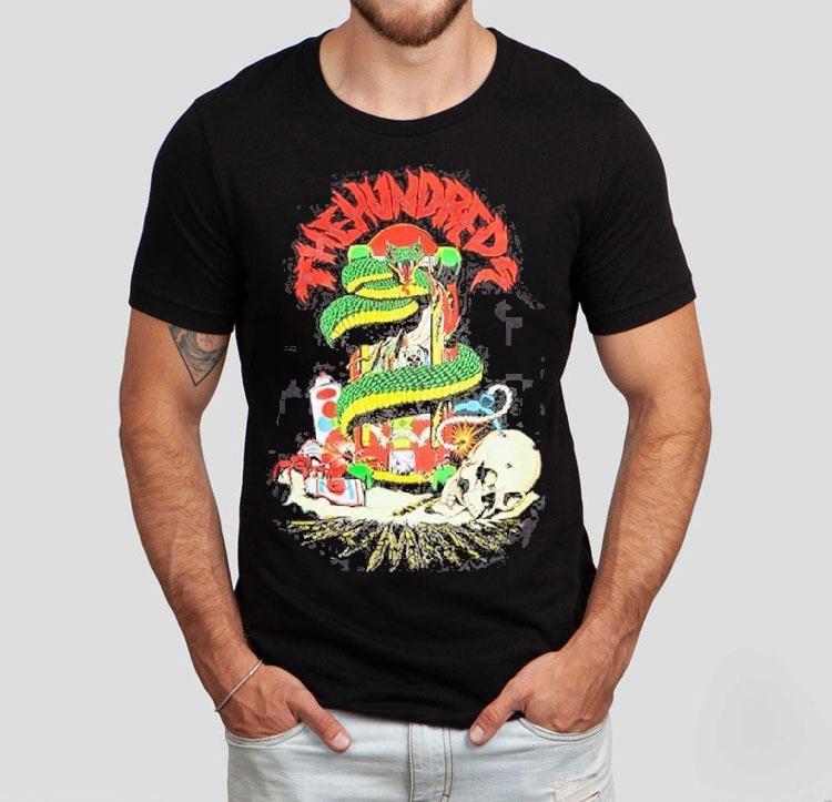 The Hundreds X In4mation Beach Death Shirt 4 The Hundreds X Inmation Beach Death Tshirt