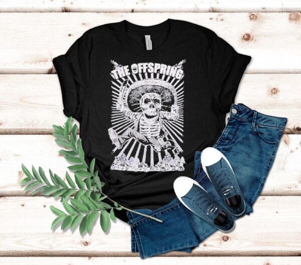 The Offspring Skeleton Pirate Shirt