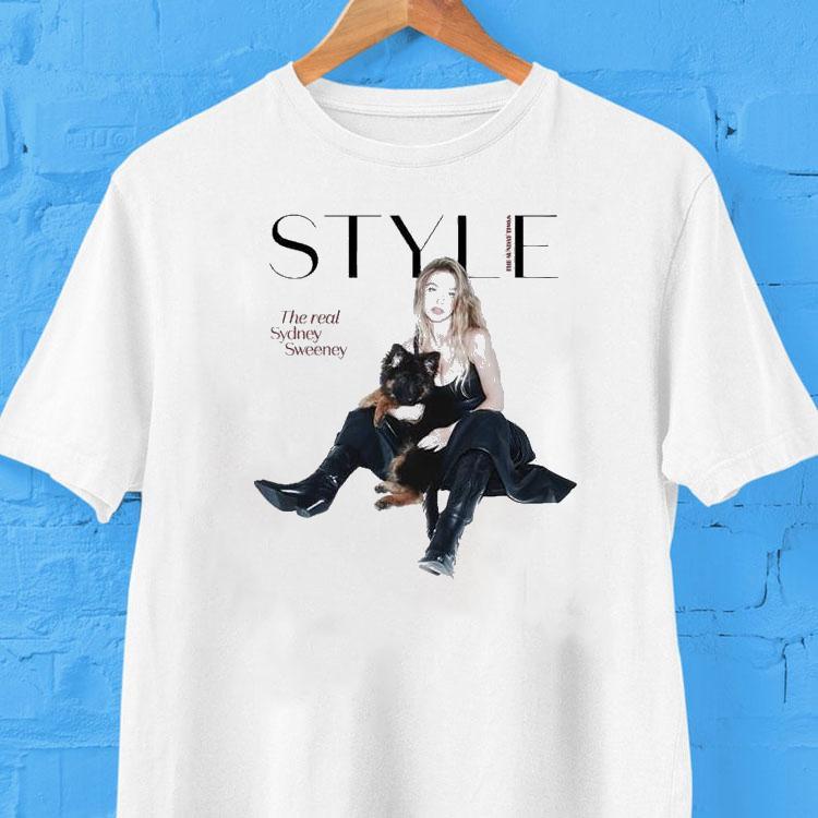 The Real Sydney Sweeney The Sunday Times Magazine Style 2025 Shirt 2 The Real Sydney Sweeney The Sunday Times Magazine Style Tshirt