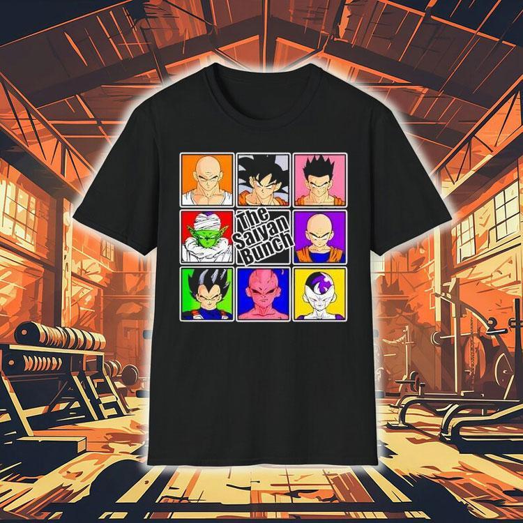 The Saiyans Bunch Shirt 4 The Saiyans Bunch Tshirt