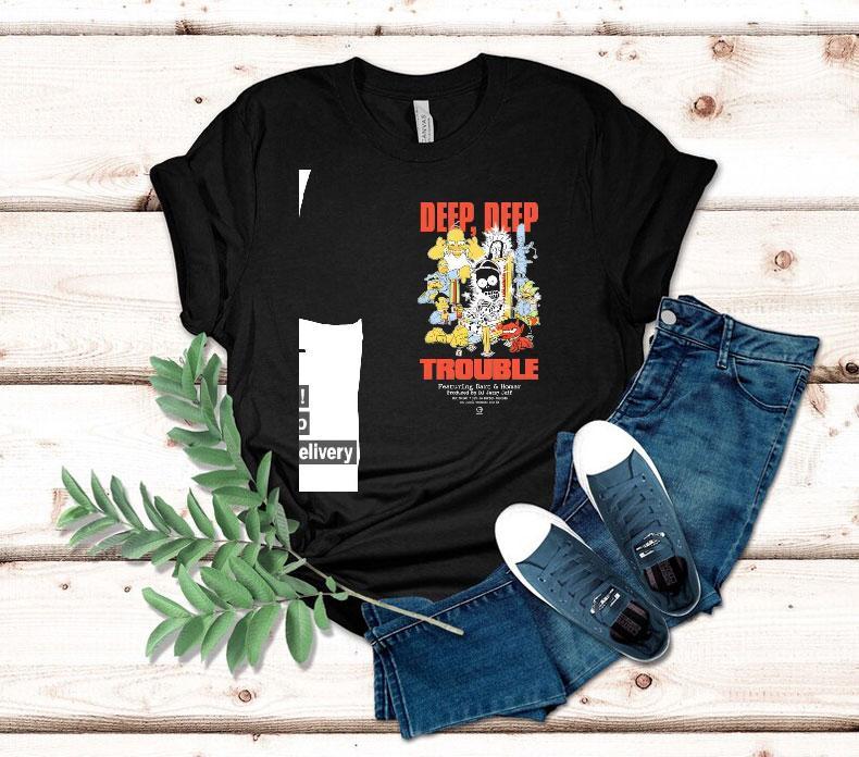 The Simpsons Deep Deep Trouble Featuring Bart Homer Shirt 4 The Simpsons Deep Deep Trouble Featuring Bart Homer Tshirt