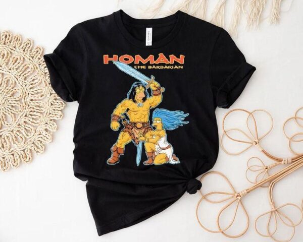 The Simpsons Homar The Barbarian Shirt