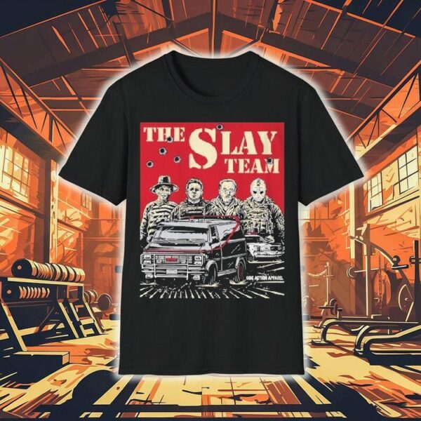 The Slay Team Horror Halloween Shirt