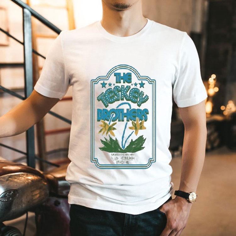 The Teskey Brothers Edinburgh Scotland July 1 2025 Tour Shirt 2 The Teskey Brothers Edinburgh Scotland July Tour Tshirt