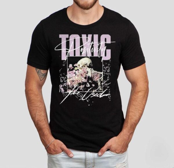 The Used Toxic Positivity Skull Flower Shirt