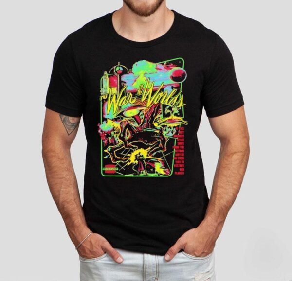 The War Of The Worlds Technicolor Invasion Shirt