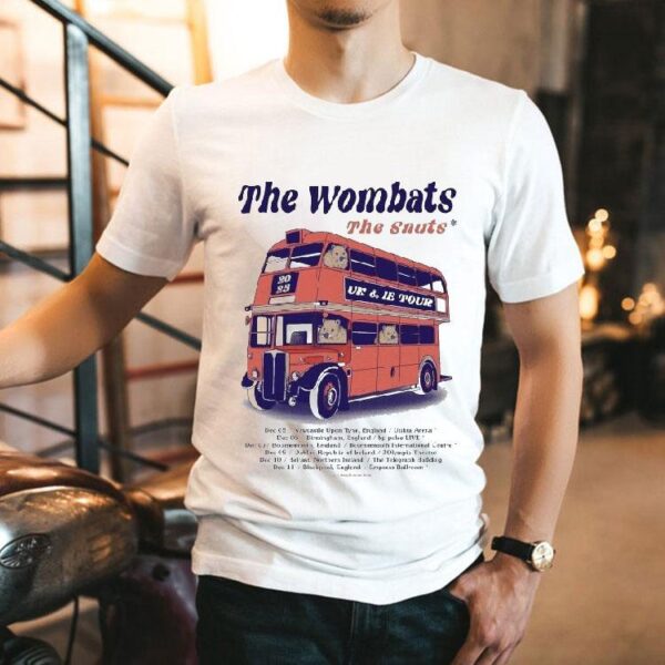 The Wombats The Snuts Uk And Ireland Tour Dates 2025 Shirt
