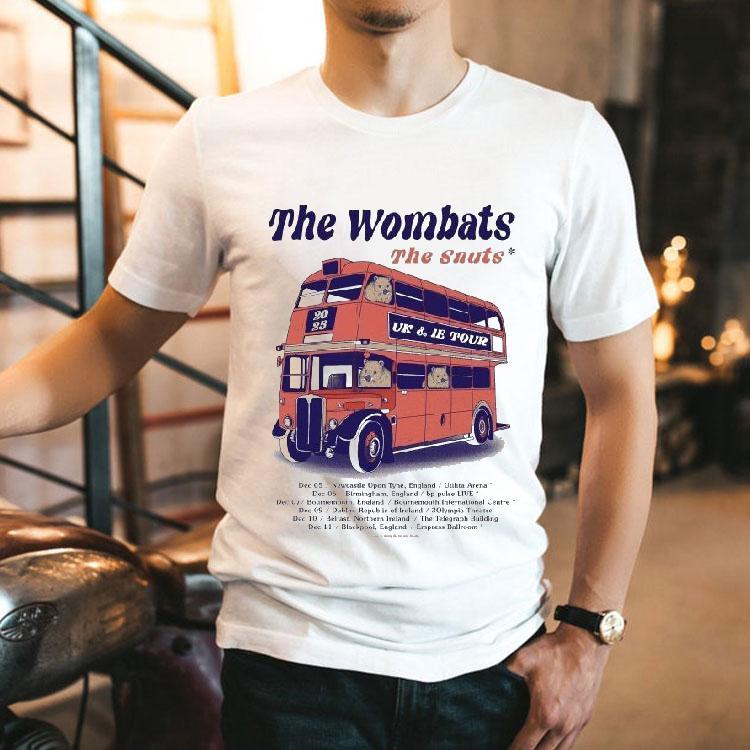 The Wombats The Snuts Uk And Ireland Tour Dates 2025 Shirt 2 The Wombats The Snuts Uk And Ireland Tour Dates Tshirt