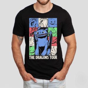 Toothless The Dragons Tour Movie Shirt