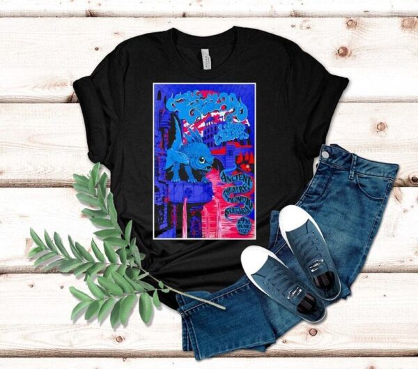 Tour King Gizzard Bee Bop Caf Ancient Theatre June 8 2025 Shirt