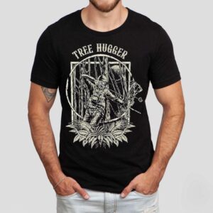 Tree Hugger Skeleton Tshirt