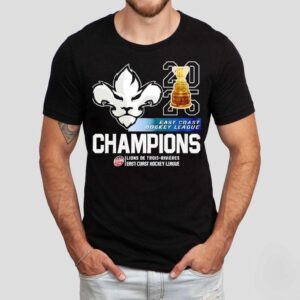 Trois-rivieres Lions East Coast Hockey League Champions 2025 Shirt