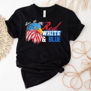 True To The Red, White Blue Eagle Shirt