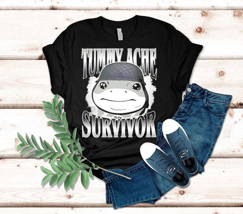 Tummy Ache Survivor Jeff The Land Shark Helmet Meme Shirt 4 Tummy Ache Survivor Jeff The Land Shark Helmet Meme Tshirt