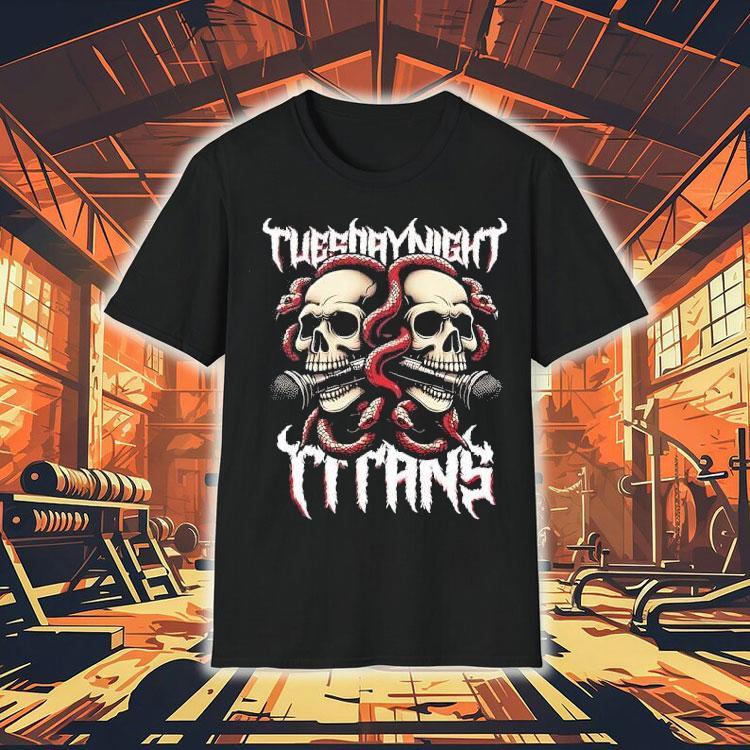 Two Skulls Tuesday Night Titans Shirt 4 Two Skulls Tuesday Night Titans Tshirt