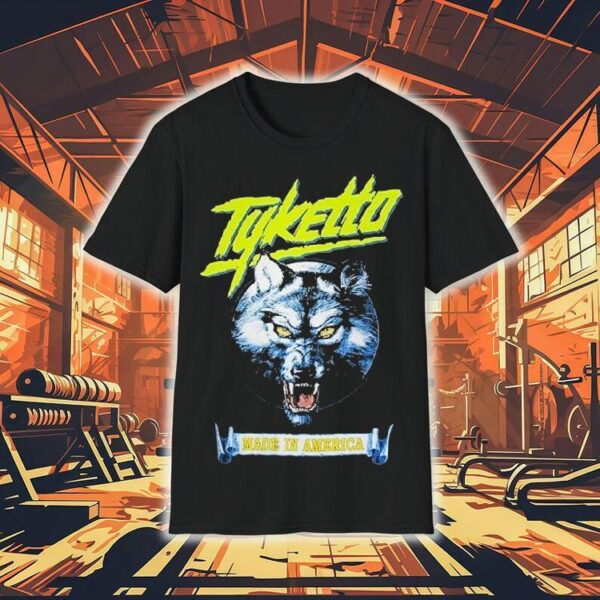 Tyketto Made In America 1995 Tour Wolf Shirt