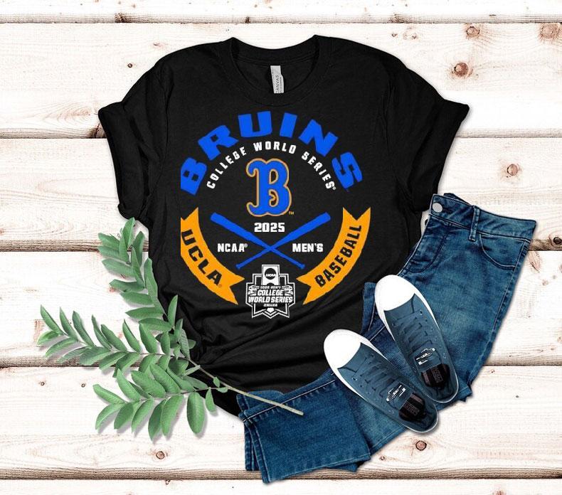 Ucla Bruins College World Series 2025 Baseball Shirt 4 Ucla Bruins College World Series Baseball Tshirt
