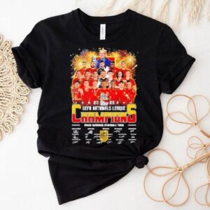 Uefa Nations League Champions Spain National Football Team Signatures Shirt