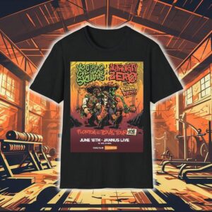 Voodoo Glow Skulls Authority Zero Jun 18 2025 Jannus Live Cowboy Skeleton Shirt