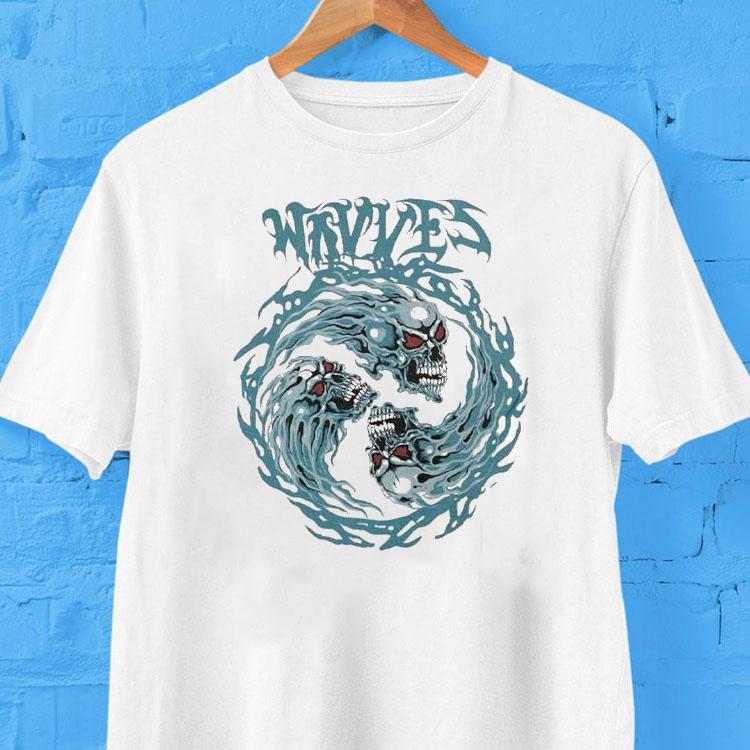 Wavves Flame Skull Shirt 2 Wavves Flame Skull Tshirt