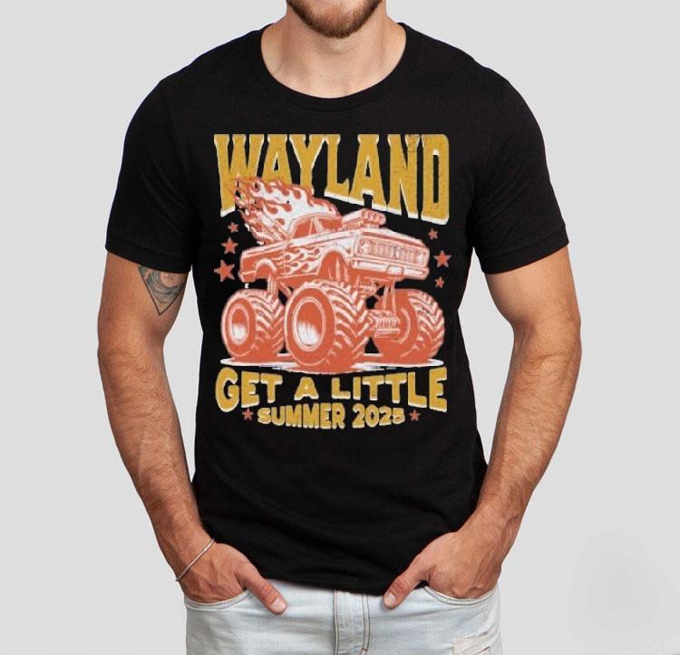 Wayland Get A Little Summer 2025 Tour Monster Truck Shirt 4 Wayland Get A Little Summer Tour Monster Truck Tshirt