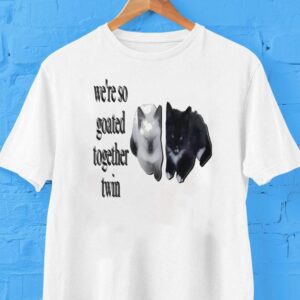 We’re So Goated Together Twin Cat Shirt