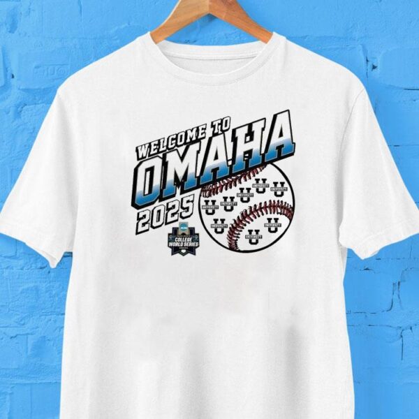 Welcome To Omaha 2025 Ncaa Baseball Men’s College World Series Bullpen Ace Shirt