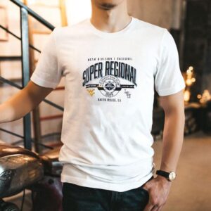 West Virginia Vs Lsu Ncaa Division I Baseball Super Regional The Greatest Show On Dirt 2025 Shirt