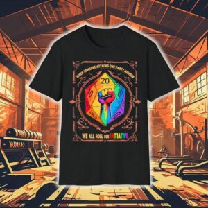 When Someone Attacks One Party Member We All Roll For Initiative Lgbtq Shirt