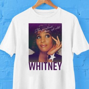 Whitney Houston The Greatest Love Of All Portrait Shirt