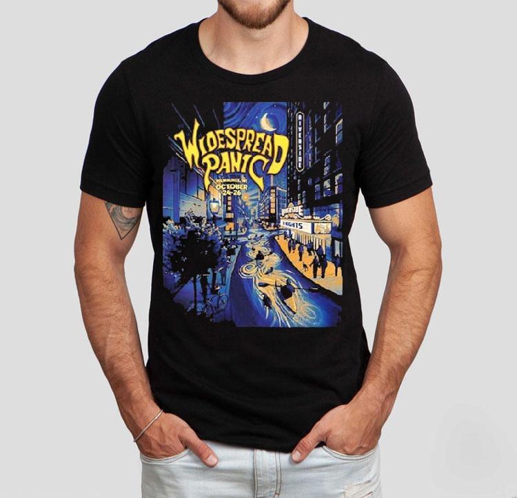 Widespread Panic Three Nights In Milwaukee At Milwaukee Riverside Theater On October 24-26 2025 Shirt 4 Widespread Panic Three Nights In Milwaukee At Milwaukee Riverside Theater On October Tshirt