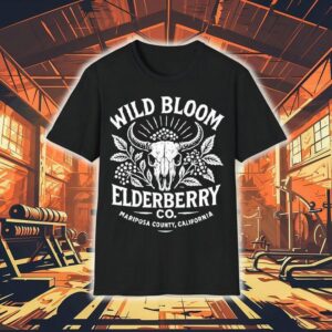 Wild Bloom Elderberry Mariposa County California Shirt